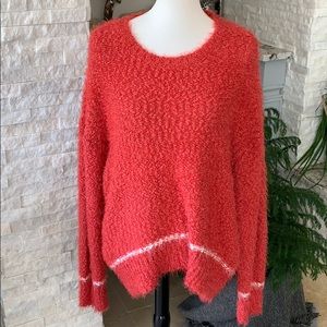 Splendid Red long sweater M NWT
